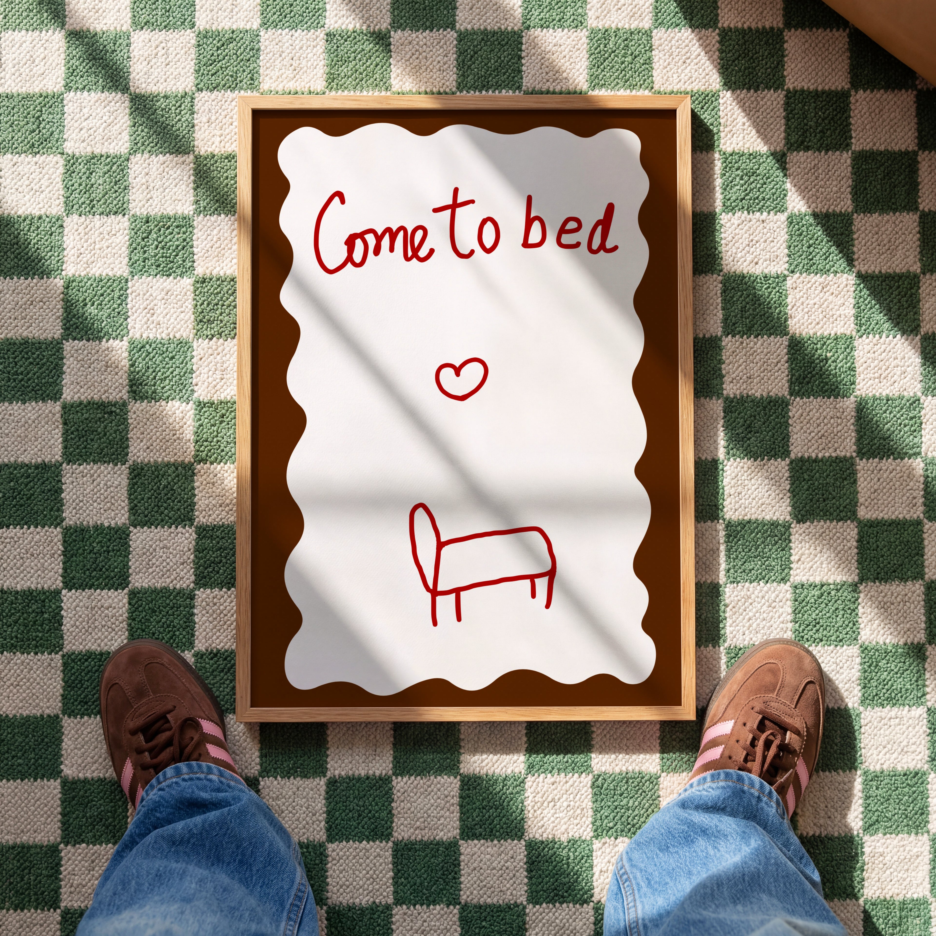 Come To Bed Print