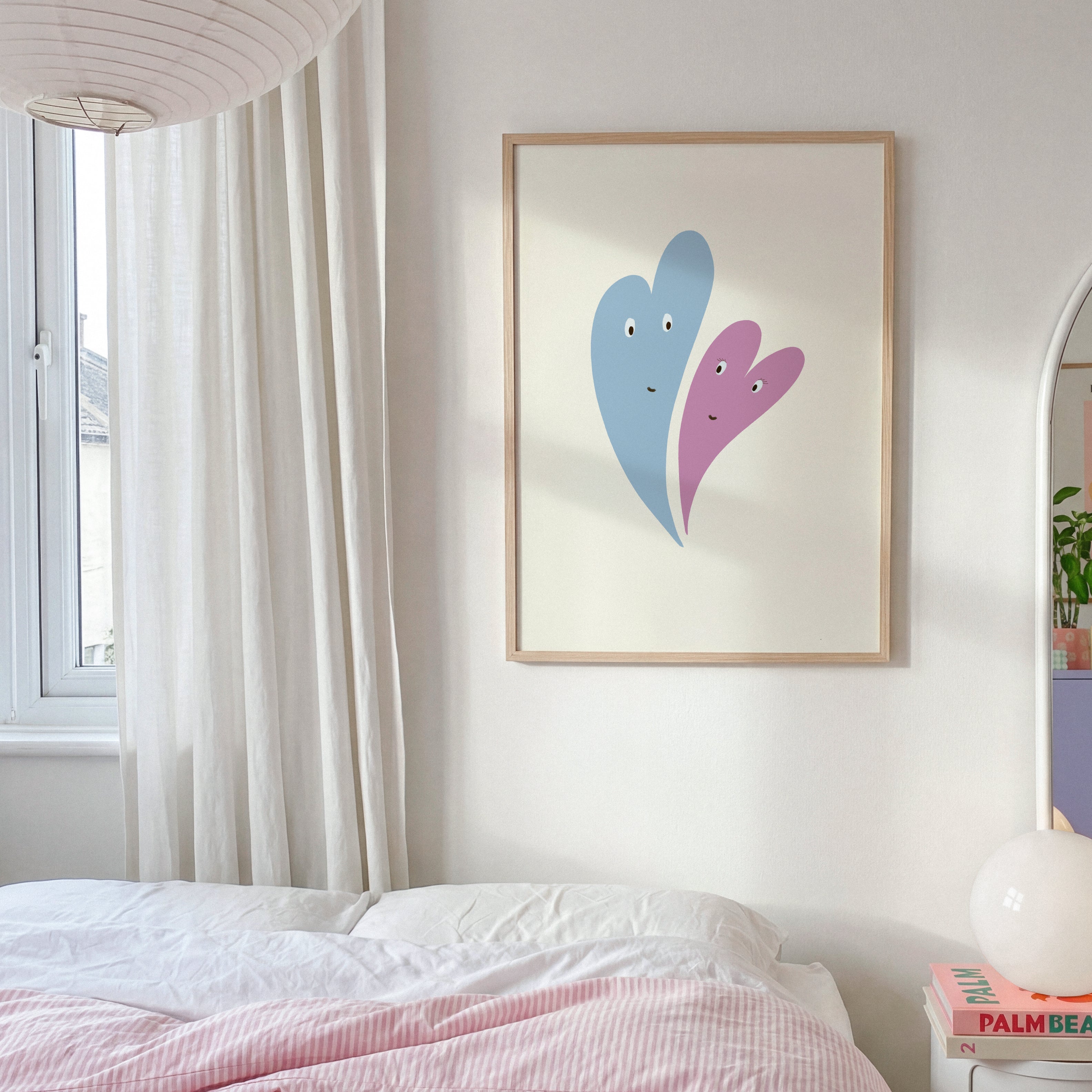 Two Hearts Print