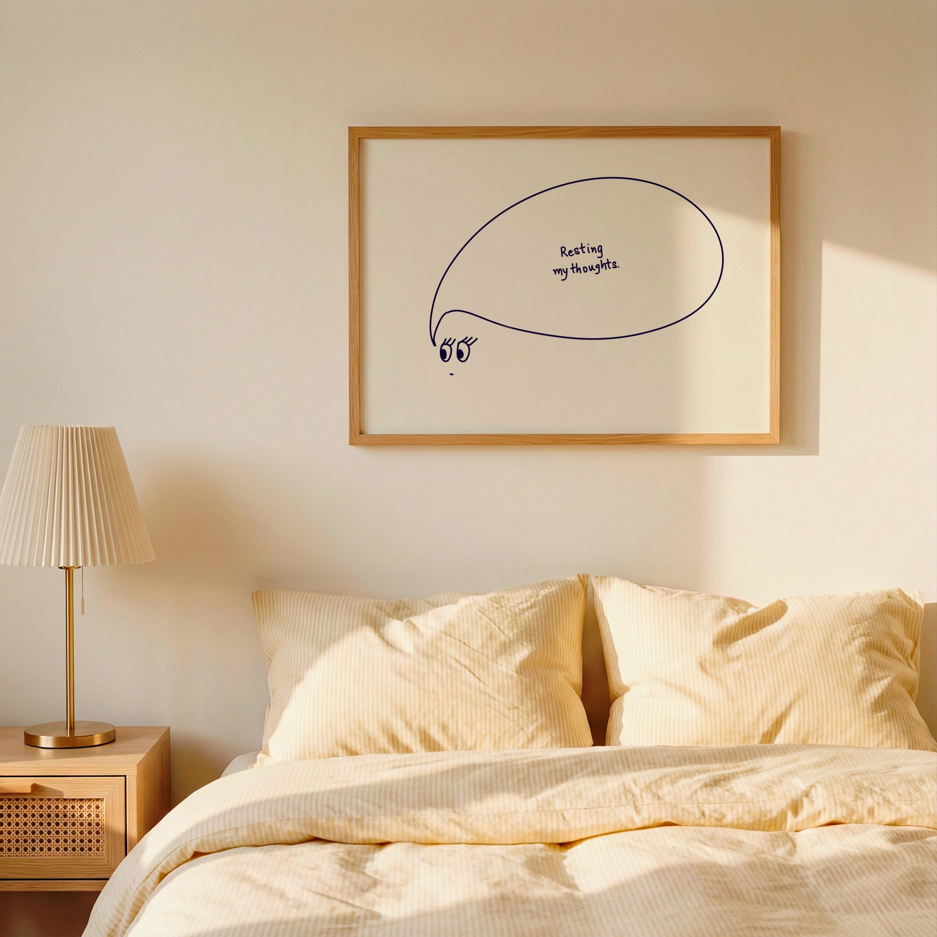 Resting My Thoughts Print